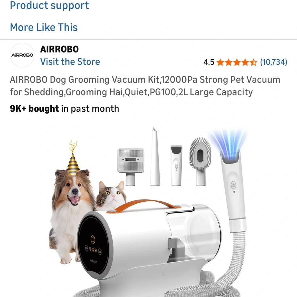 Dog Grooming Vacuum